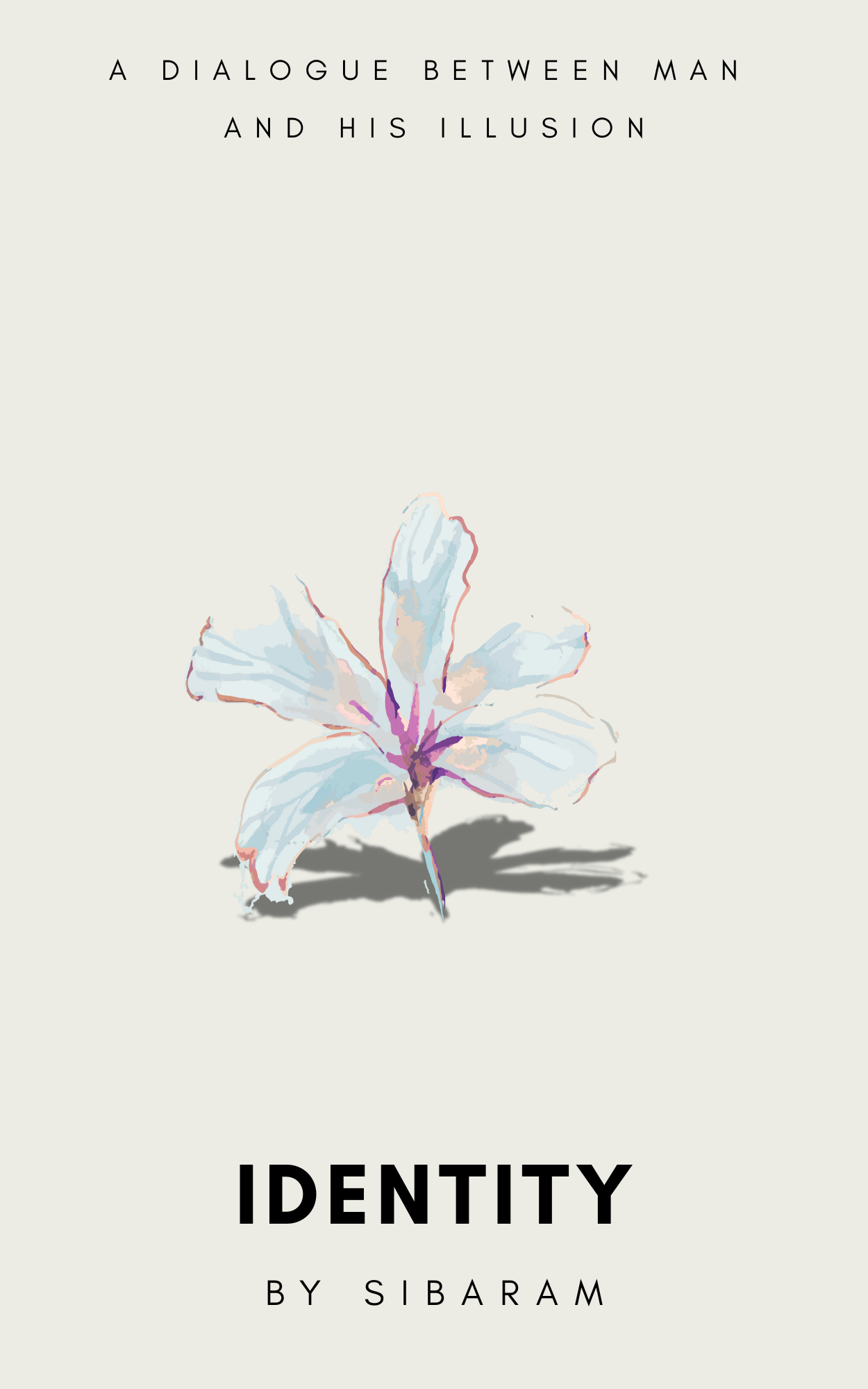 Identity Book Cover - A Dialogue Between Man and His Illusion